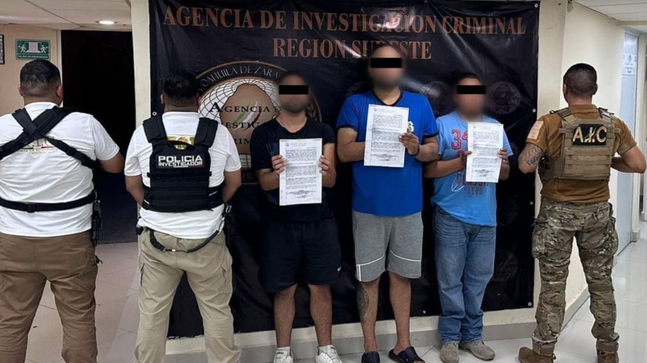 Capturan a 3 presuntos responsables de la desaparición Ángel