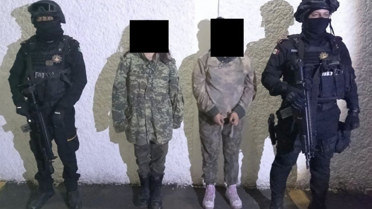 Capturan a mujeres con armas largas en Dr. González