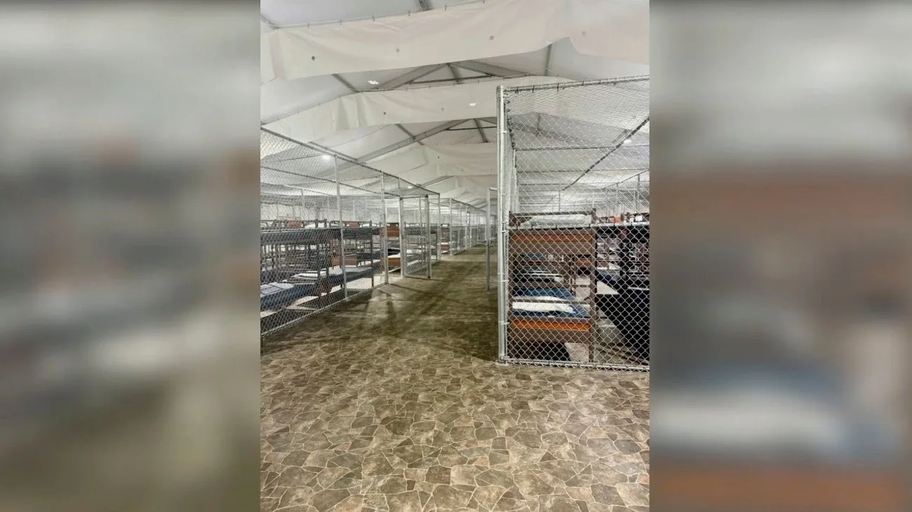 Llegan a Alligator Alcatraz los primeros migrantes