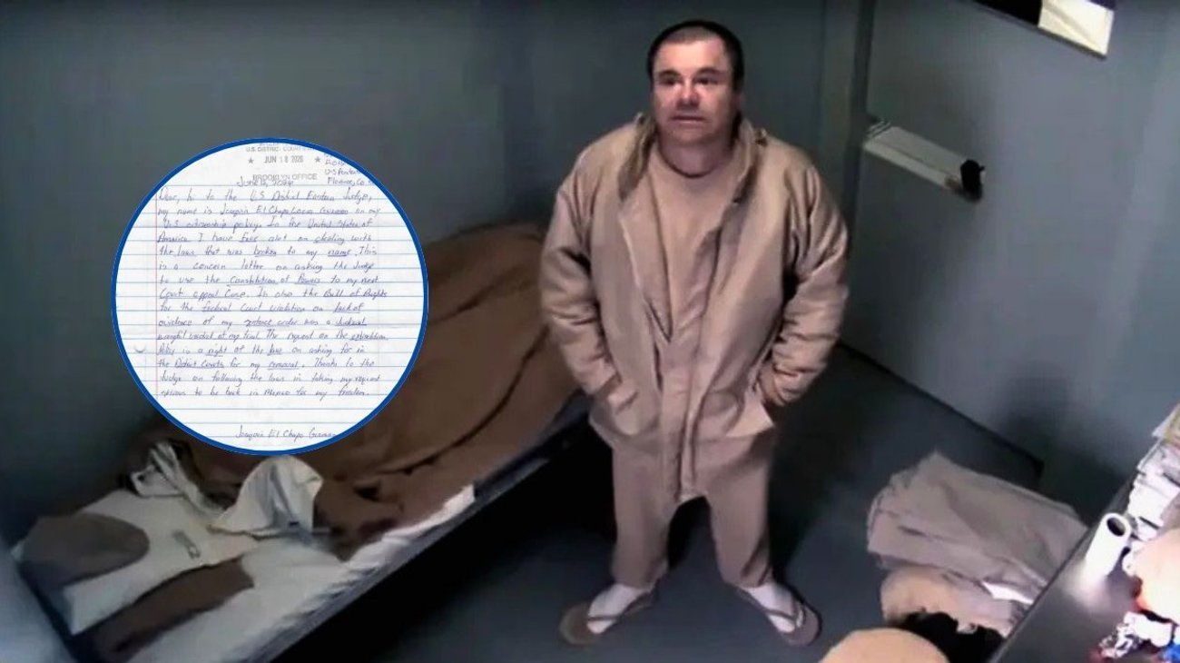 ‘El Chapo’ envía otra carta y pide volver a México