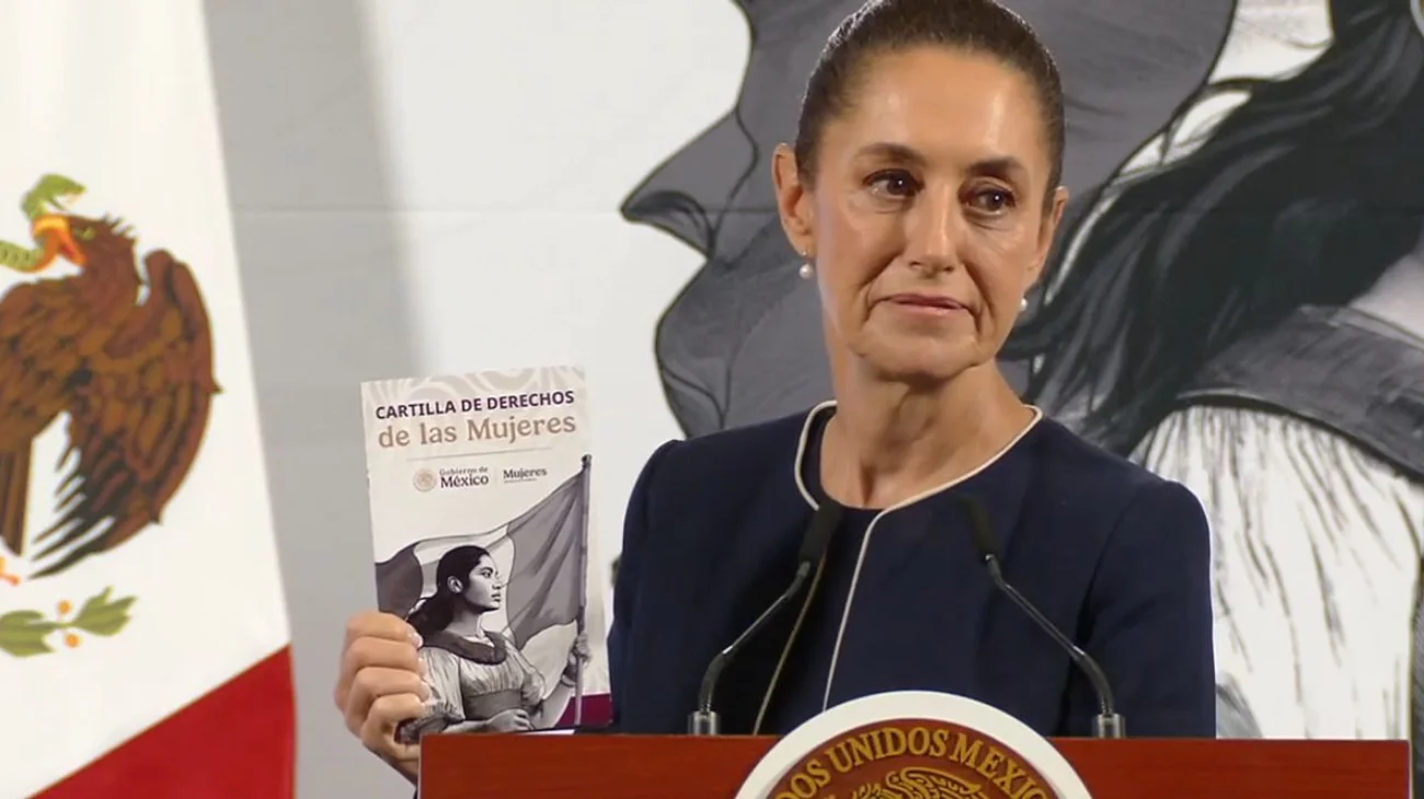 Presenta Claudia Sheinbaum la Cartilla de Derechos de las Mujeres