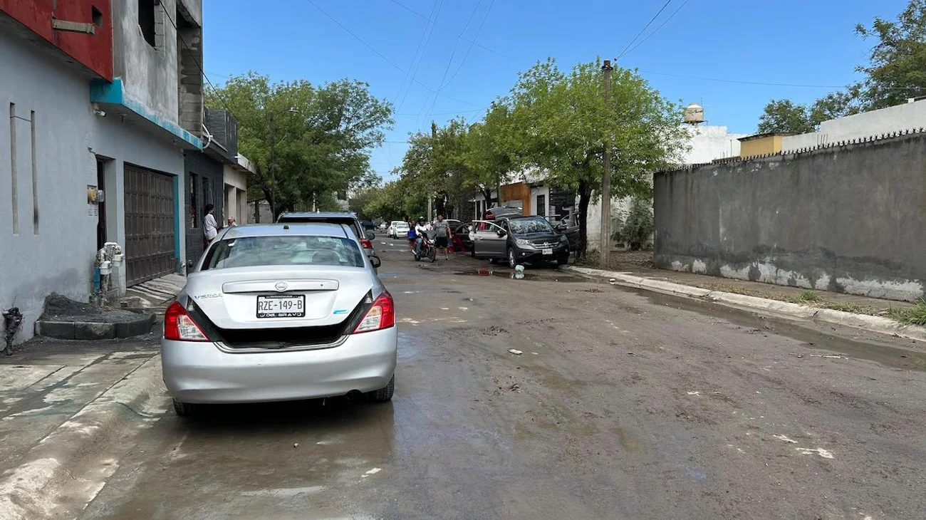 Reportan vecinos de García pérdidas significativas tras lluvias