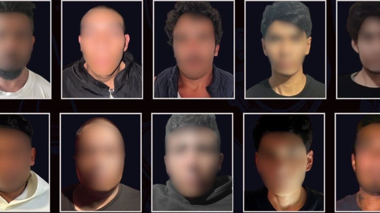 Detienen a 10 hombres durante operativos simultáneos en Querétaro