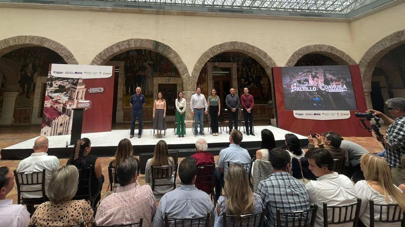 Presentan proyecto de iluminación para la Catedral de Saltillo