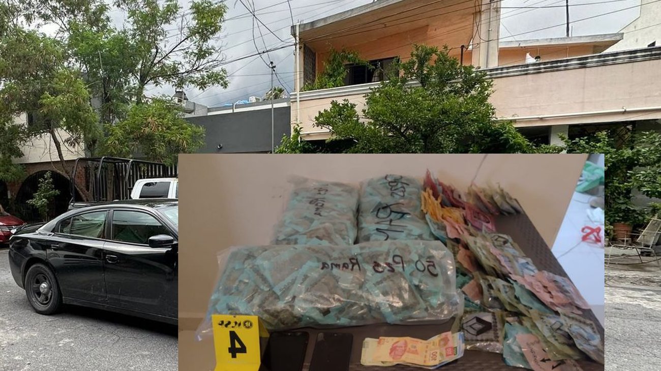 Catean casa de seguridad en San Pedro; hallan droga