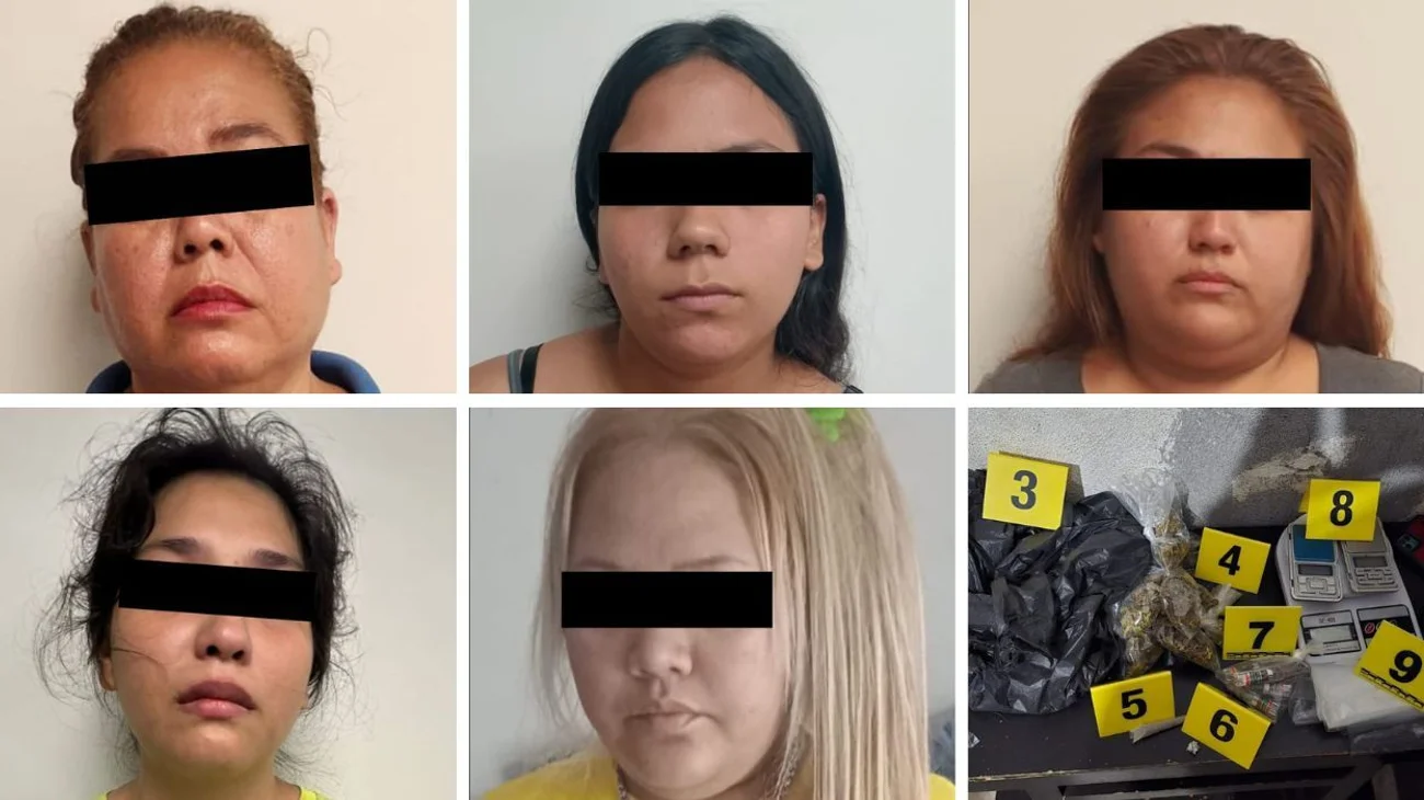 Cateos por narcomenudeo dejan 5 mujeres detenidas en Monterrey
