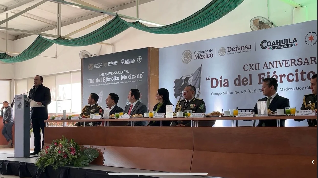 Reafirma Coahuila su coordinación con las Fuerzas Armadas