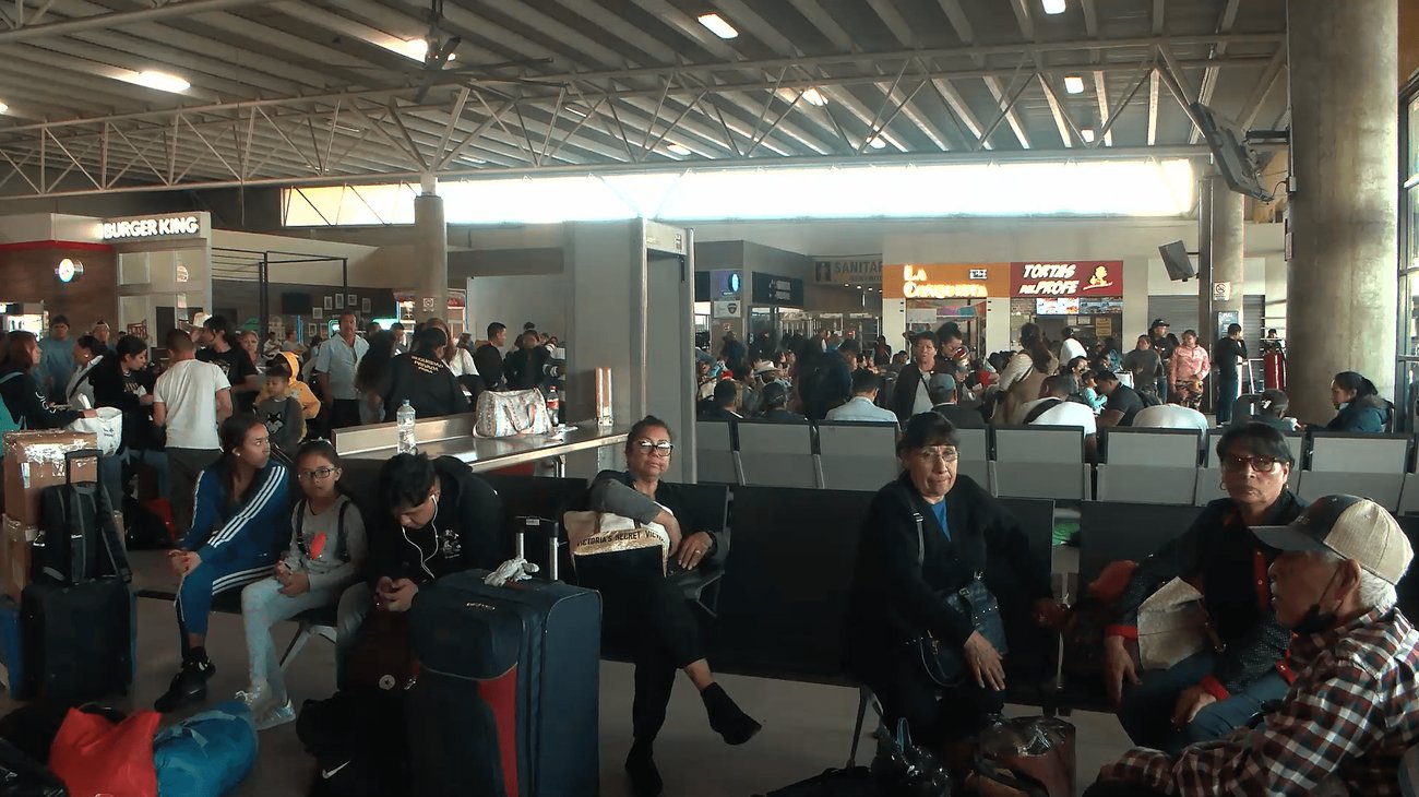 Mayor afluencia en central de autobuses por Semana Santa