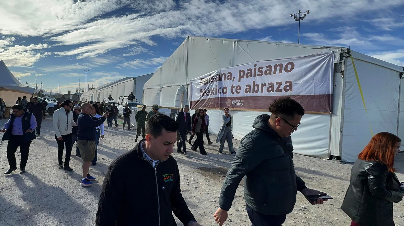 Abren en Ciudad Juárez centro para recibir a deportados por Trump