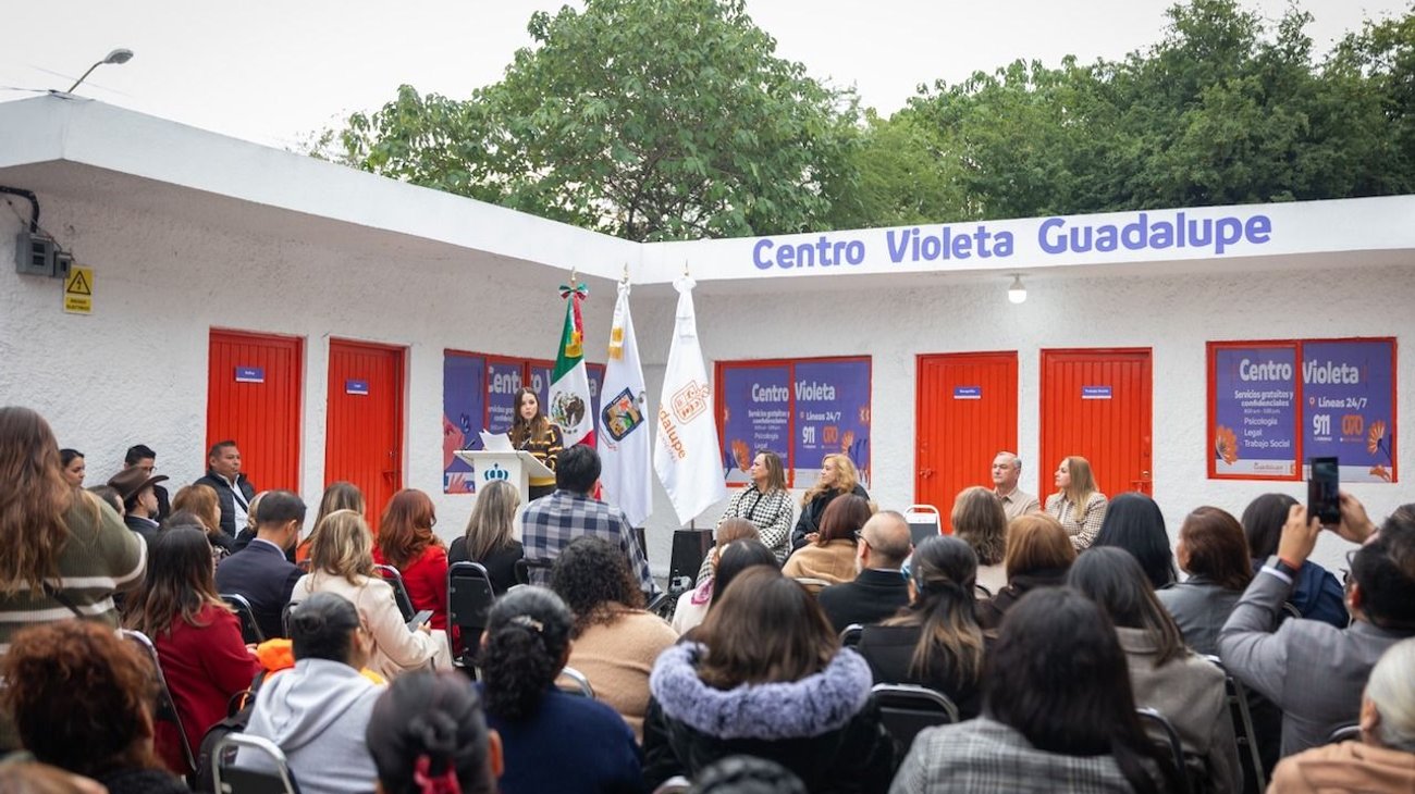 Abre Nuevo León Centro Violeta de Atención a Mujeres en Guadalupe