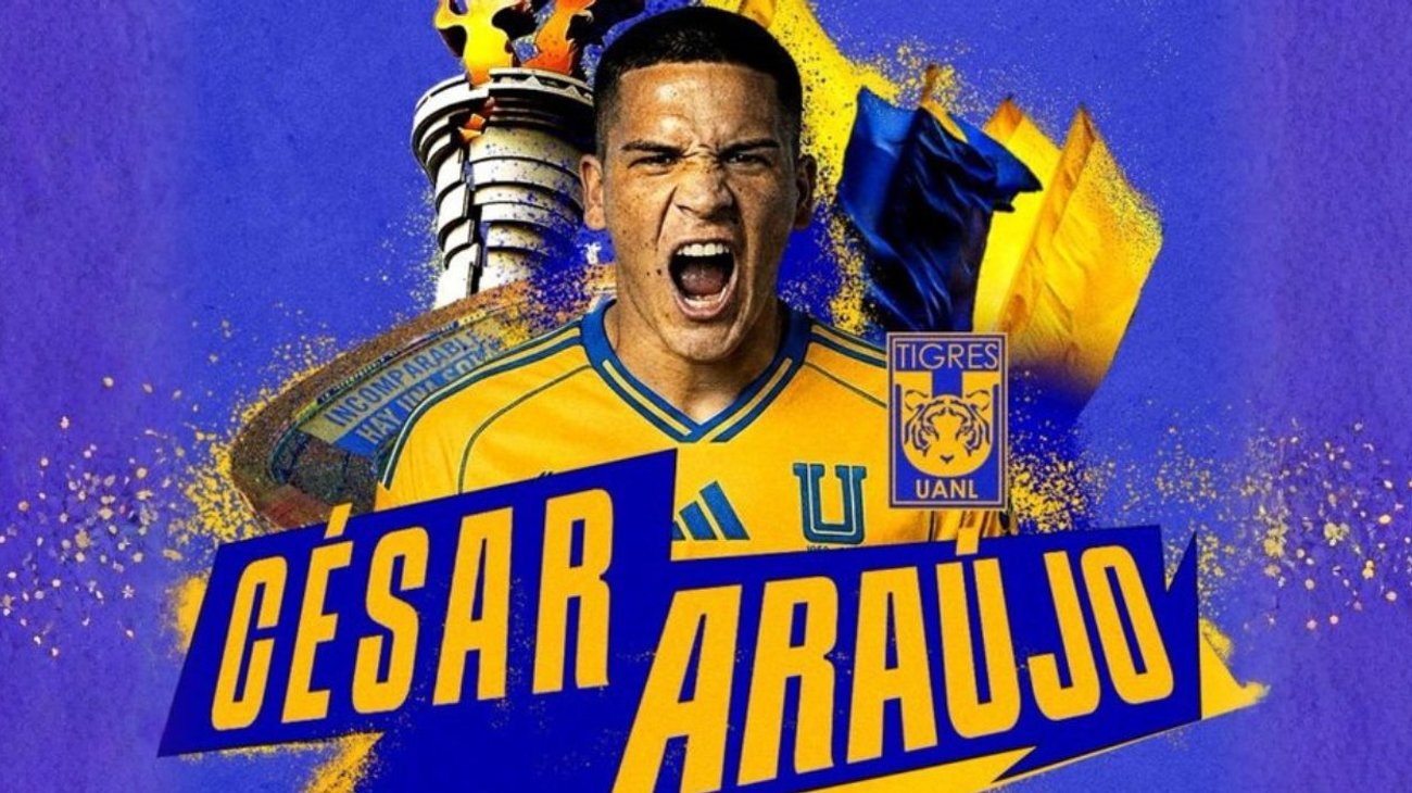 ¡Mucha garra! Tigres hace oficial la llegada de César Araújo