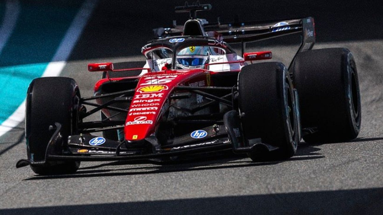 Domina Charles Leclerc único entrenamiento libre del GP de Miami