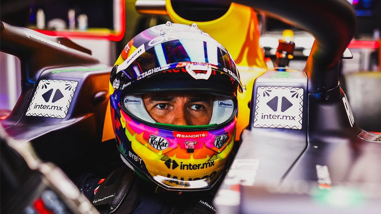 'Checo' Pérez llega en tercer lugar en la última práctica