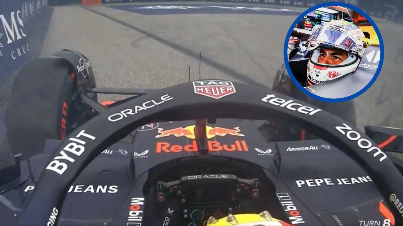 GP de Hungría: Checo Pérez sufre accidente en clasificación