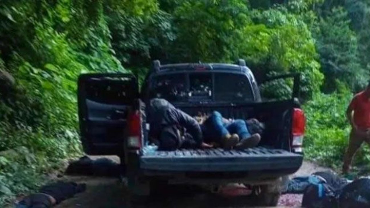 Seis muertos deja emboscada entre sicarios en Chiapas