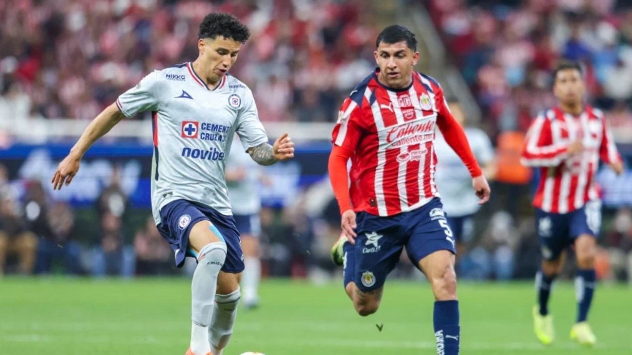 Estas son las veces que Chivas ha perdido ante Cruz Azul