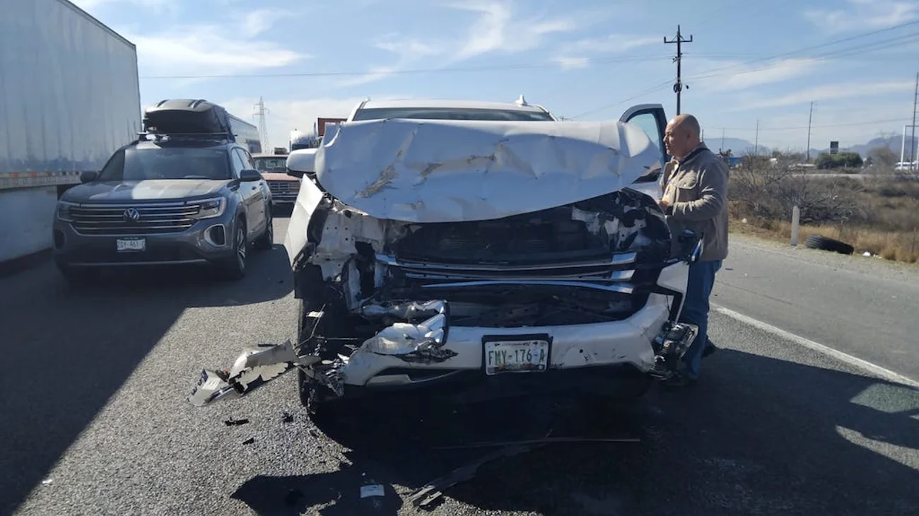 Chocan paisanos en su regreso a Estados Unidos