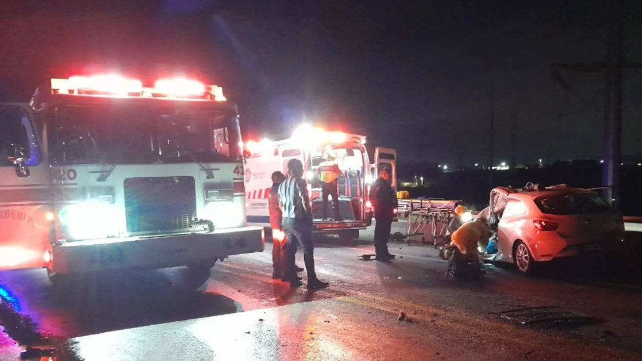 Choque en carretera a Monclova deja un herido grave