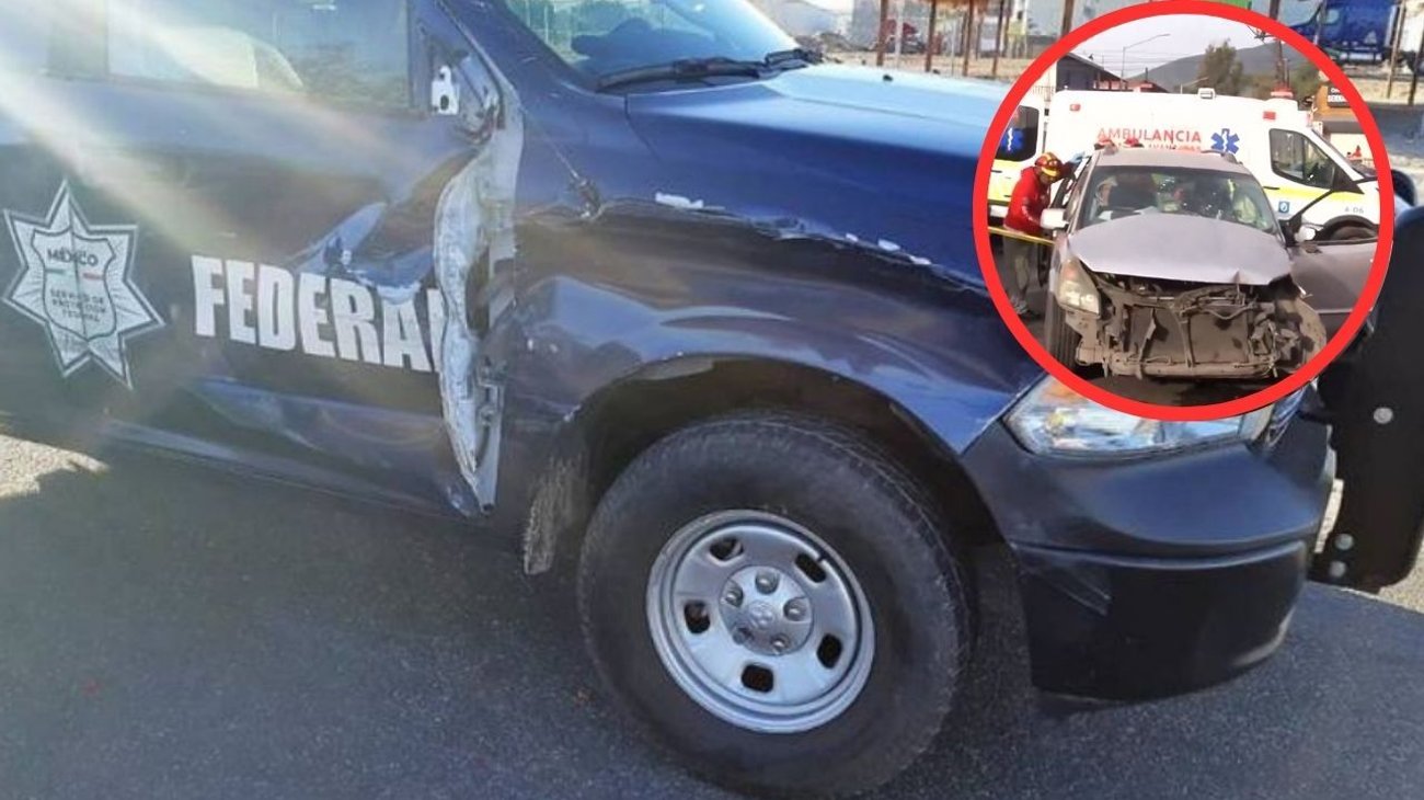 Choque con patrulla deja 9 heridos en Monterrey
