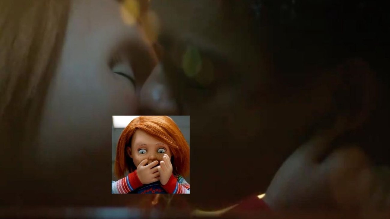 Polémica por escena de beso entre Chucky y joven de la serie