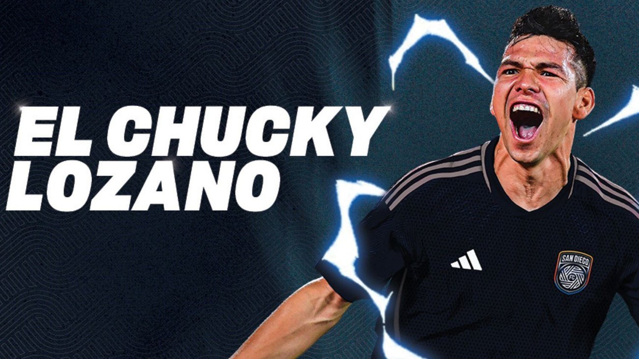 'Chucky' Lozano llega a la MLS de la mano del San Diego FC