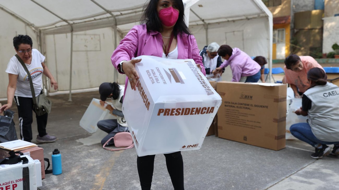 Cierran casillas de votación en la mayor parte de México