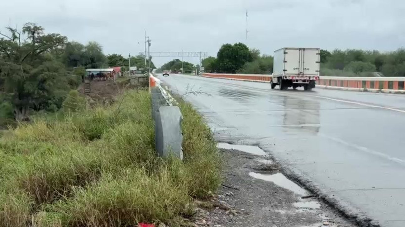 Descartan bloqueo de carretera Victoria-Padilla por lluvias