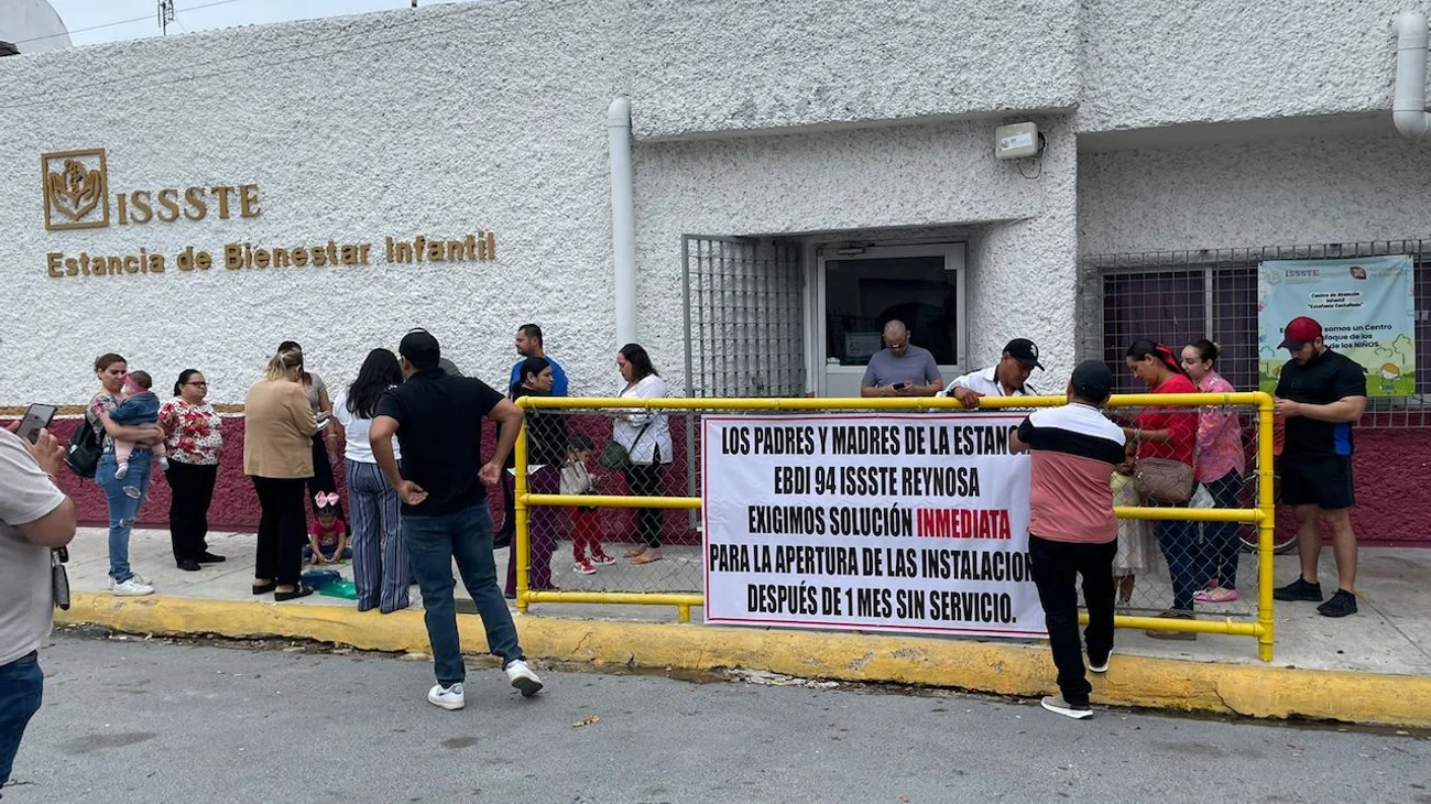 Persiste molestia por cierre de estancia del ISSSTE en Reynosa