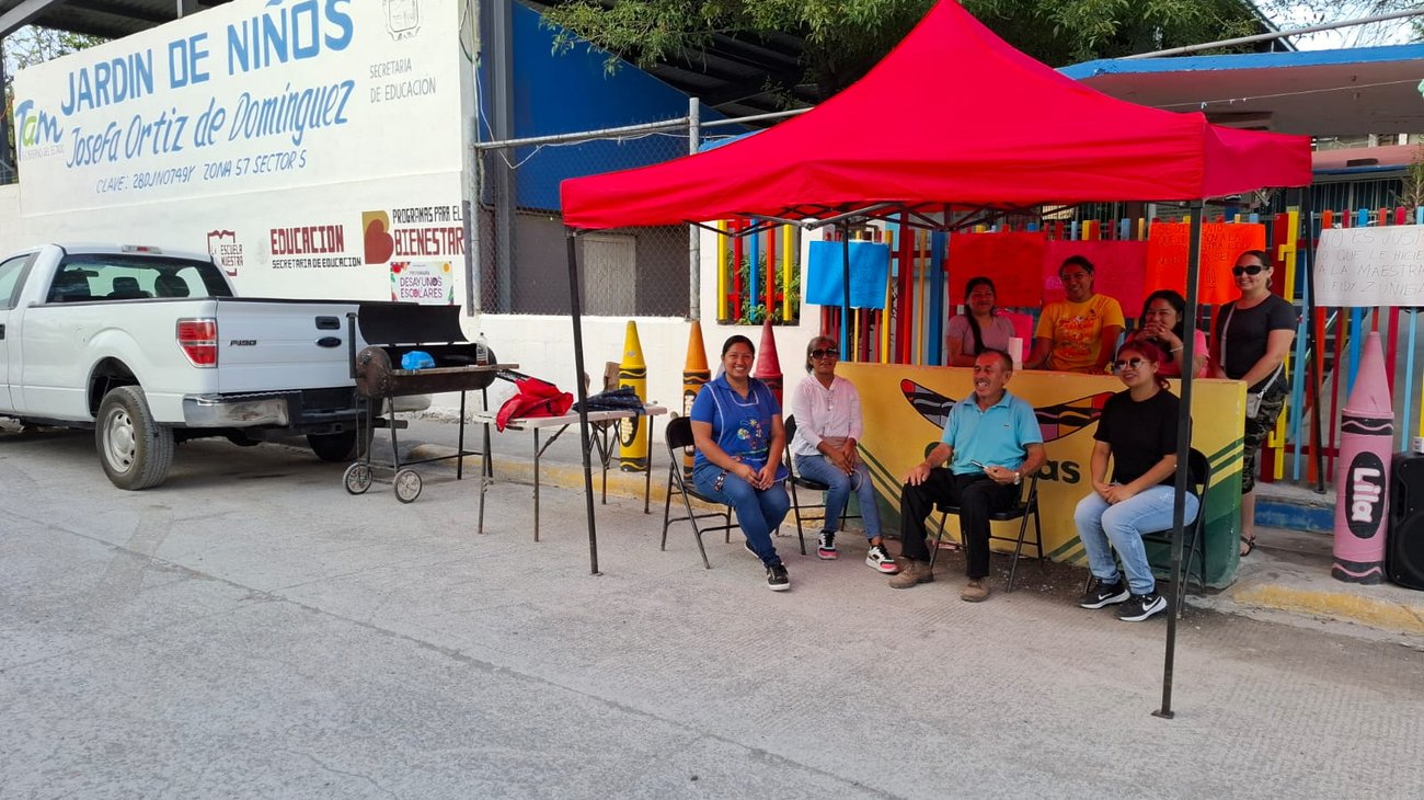 Cierran kínder en Reynosa ante negativa de reinstalar a maestra