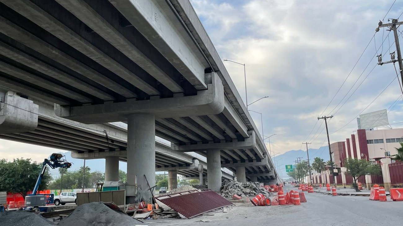 Cierran laterales de Churubusco por obras complementarias