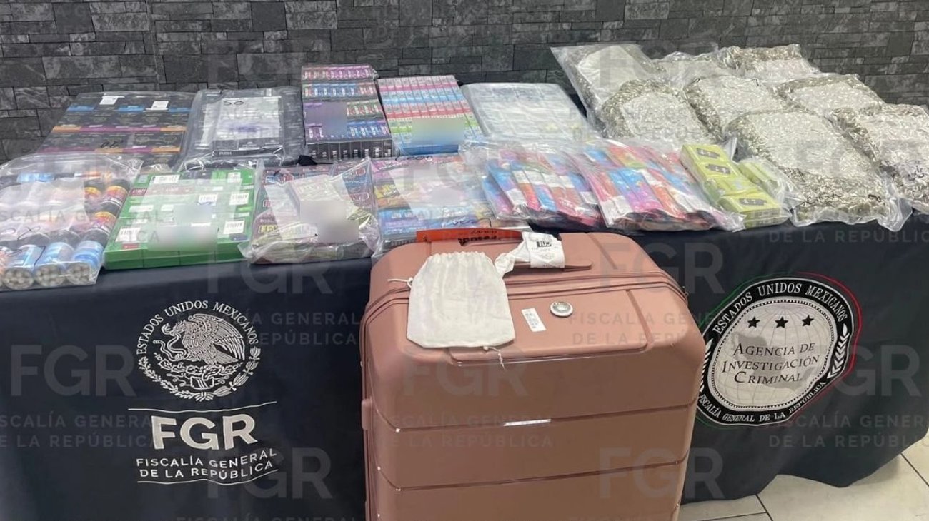Aseguran 590 cigarrillos y vapeadores con marihuana en Apodaca