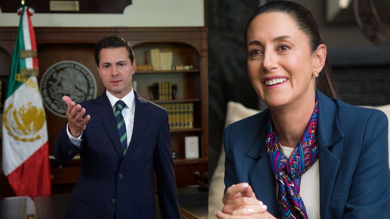 Claudia Sheinbaum agradece felicitación de Peña Nieto