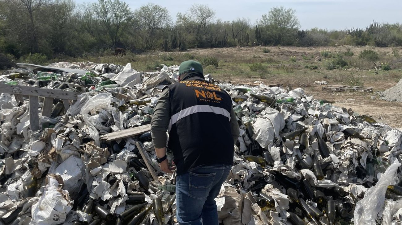 Clausuran tiradero clandestino en Los Ramones