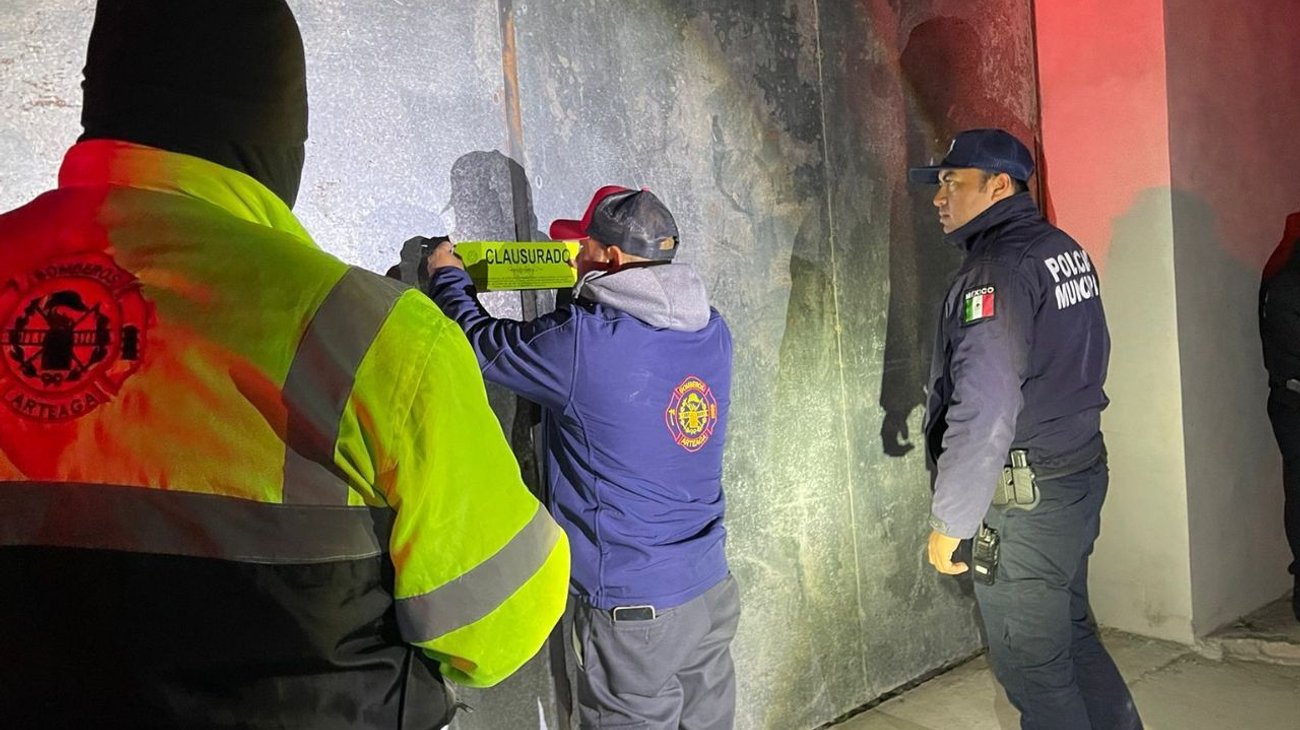 Tras riña, clausuran en Arteaga 'antro clandestino'