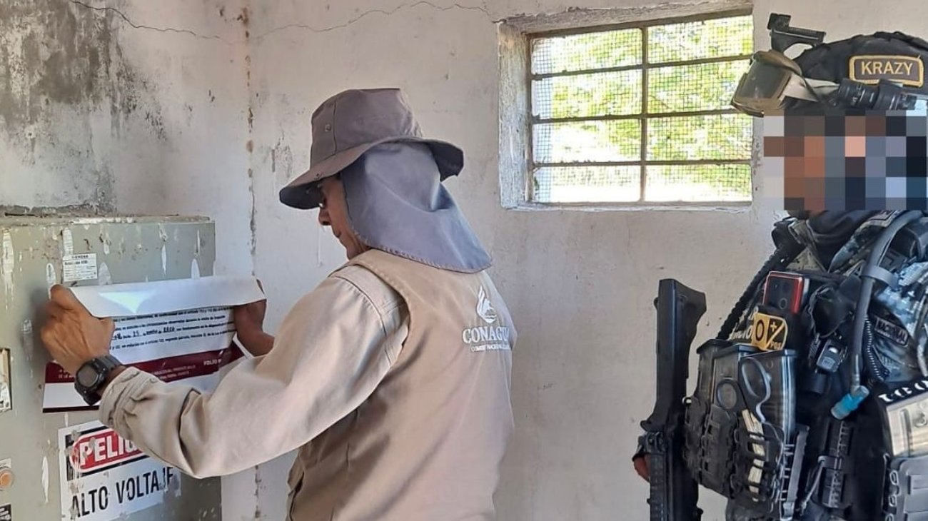 Operativo federal clausura pozos ilegales en Cuatro Ciénegas