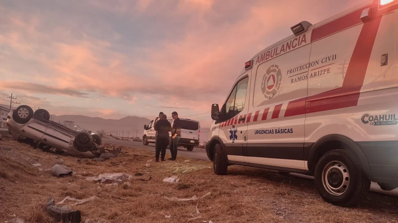 Mujer pierde la vida por choque frontal en Ramos Arizpe