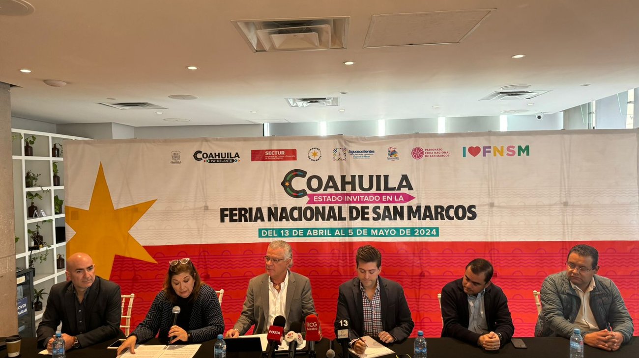 Será Coahuila el estado invitado a la Feria de San Marcos