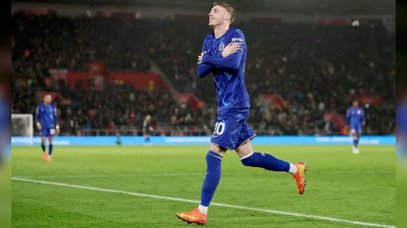 Registra Cole Palmer su icónica celebración de 'frío'