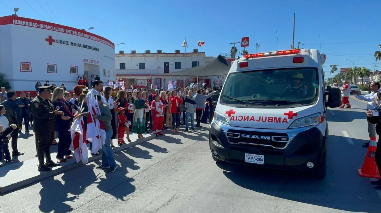 Inicia colecta 2025 de la Cruz Roja en Reynosa