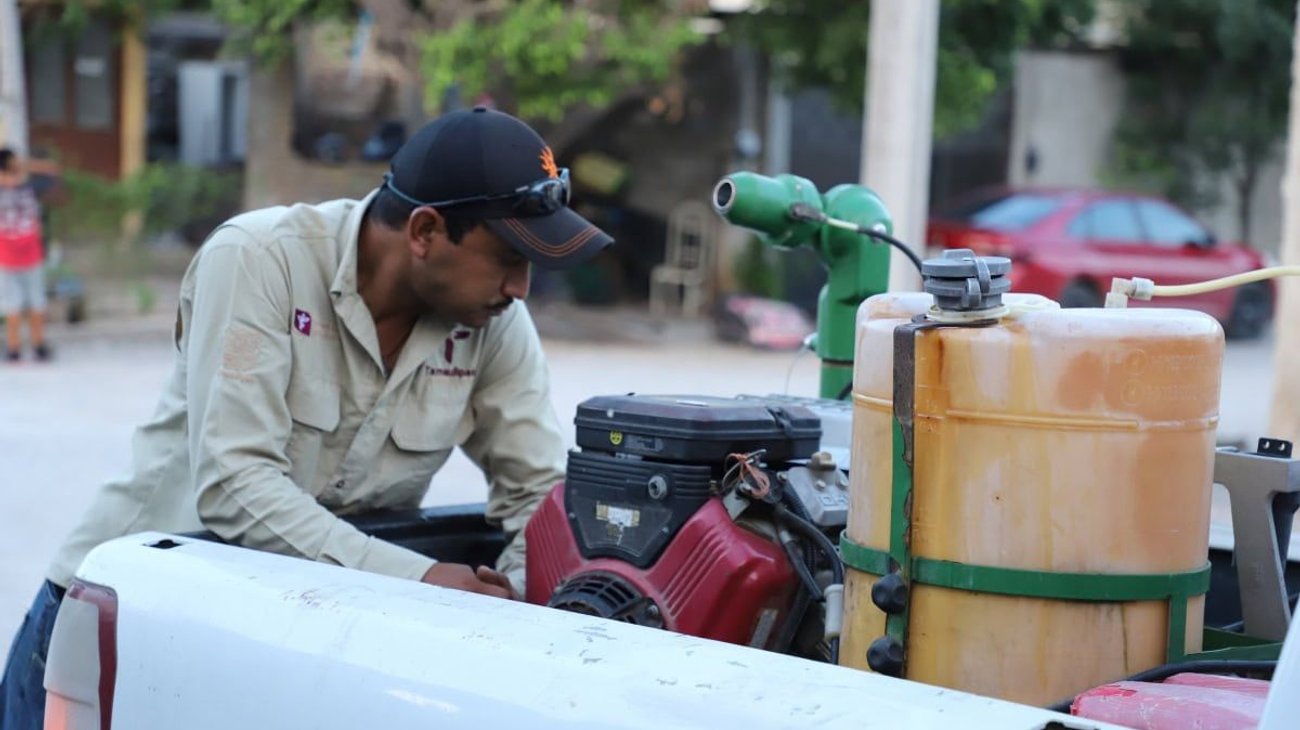 Intensifican batalla contra el dengue en Tamaulipas