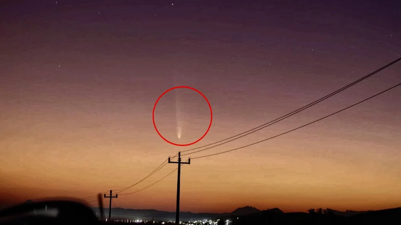 'Cometa del siglo' ilumina el cielo de Monterrey