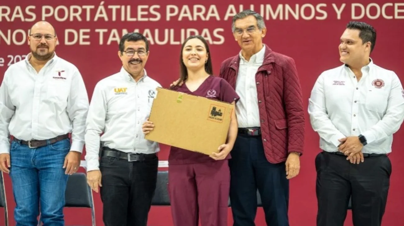 Entrega Tamaulipas más de 5 mil computadoras a la UAT