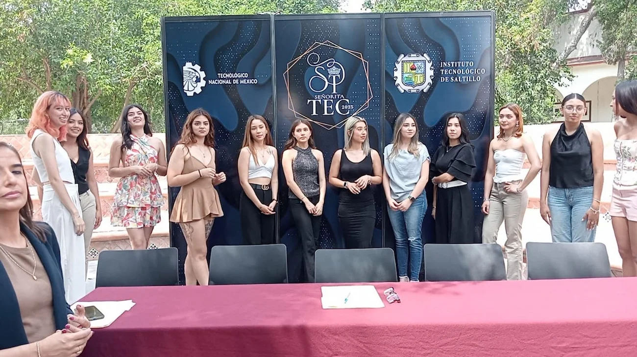 Presentan elenco del Concurso Nacional Señorita Tec Saltillo 2025