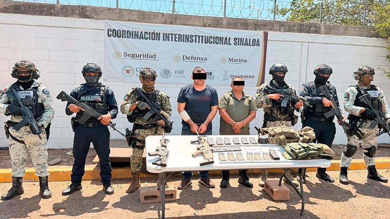 Confirman detención de 'Güero Pink', líder criminal en Sinaloa