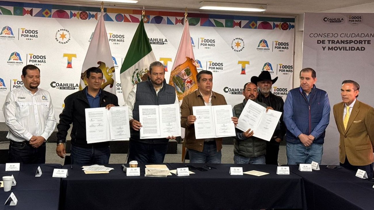 Ajusta Ramos Arizpe tarifas del transporte público