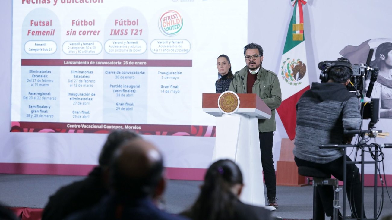 Convoca IMSS a inscripciones para 'mundialitos' de futbol