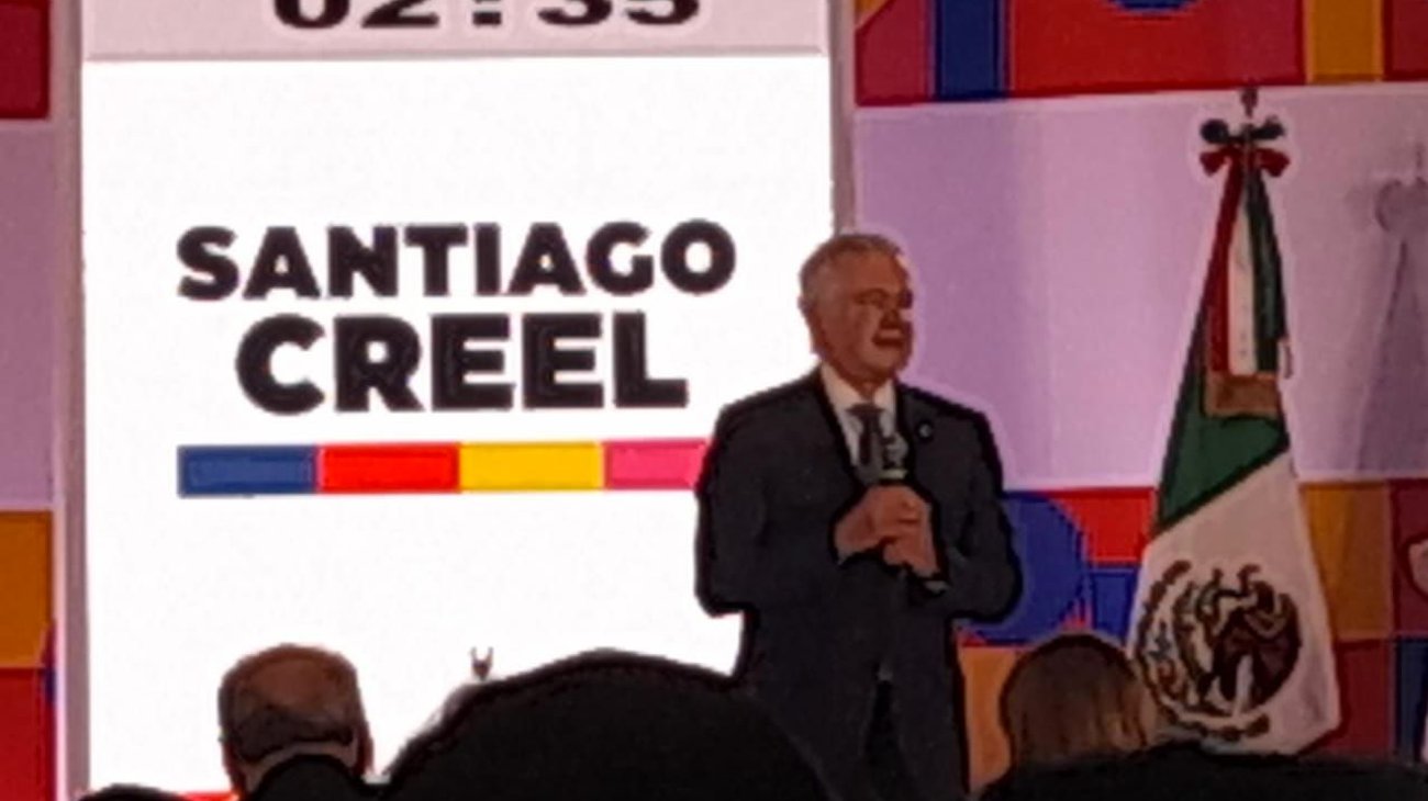 Tacha de traidor Santiago Creel a López Obrador