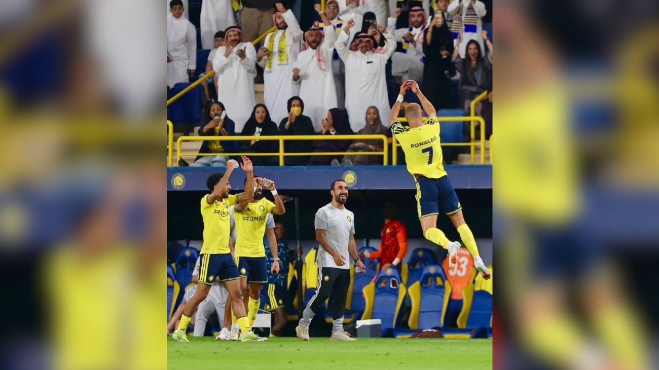 Cristiano da el triunfo al Al Nassr y eleva sus goles a 978