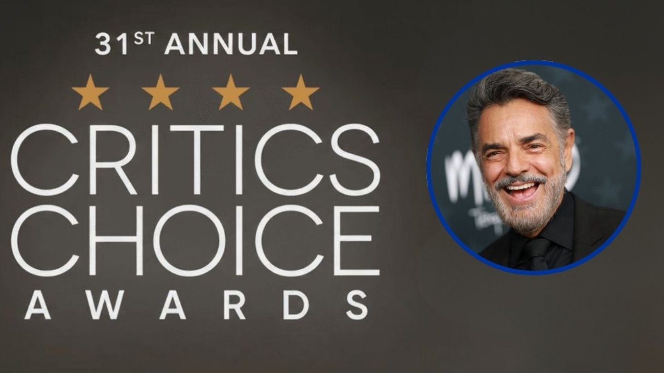 Derbez, Di Caprio y Elordi visten igual en Critics Choice Awards