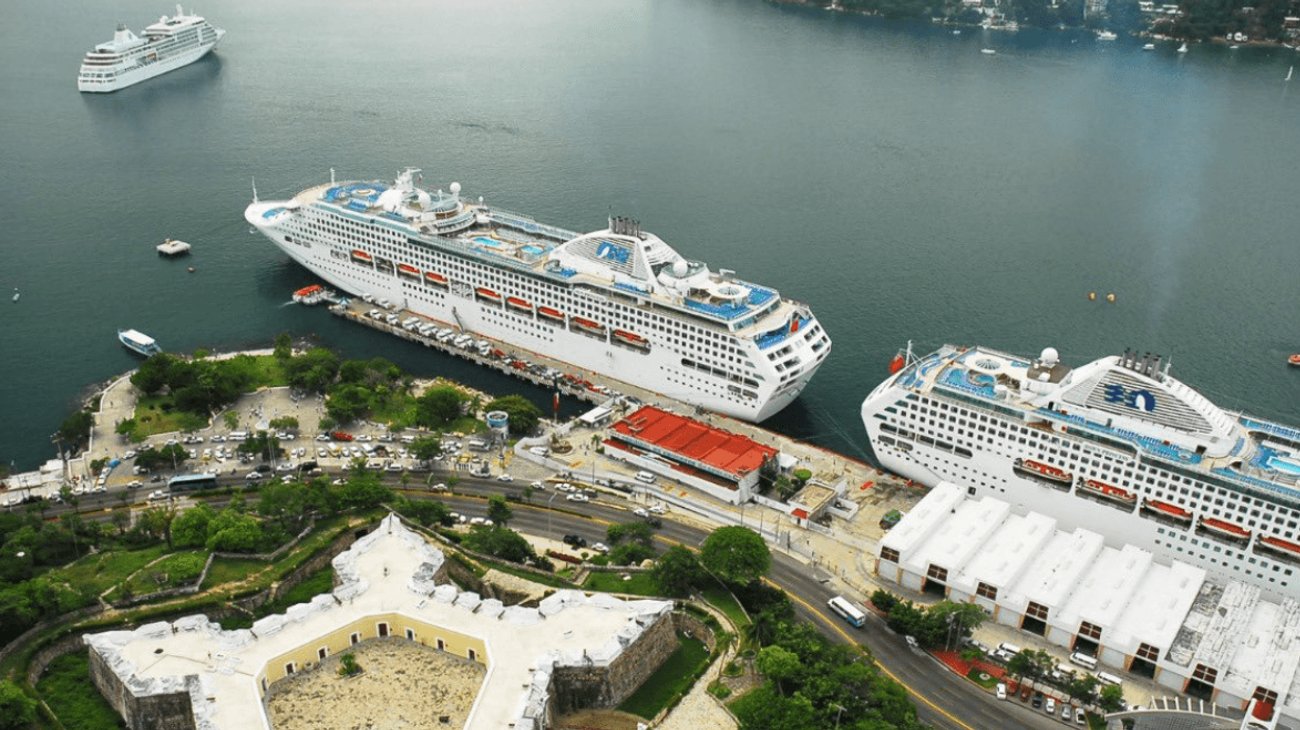Llegada de cruceros crece 14.8% en México durante 2026
